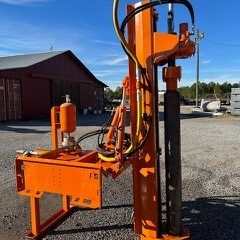 SOLD?SKID STEER MOUNT ROCK DRILL-DOWN HOLE PNEUMATIC HAMMER