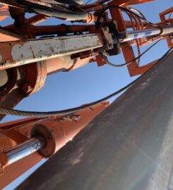 1995 FL-80 Sterling B-7 Post Driver Truck with Pressure Digger, Remote Drive Tandem Axle