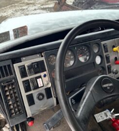 1995 FL-80 Sterling B-7 Post Driver Truck with Pressure Digger, Remote Drive Tandem Axle