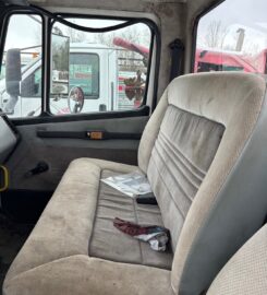 1995 FL-80 Sterling B-7 Post Driver Truck with Pressure Digger, Remote Drive Tandem Axle