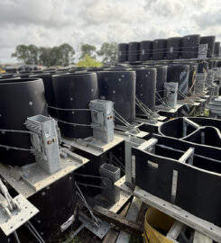 TRUCKLOADS OF USED 6-BARREL REACTS